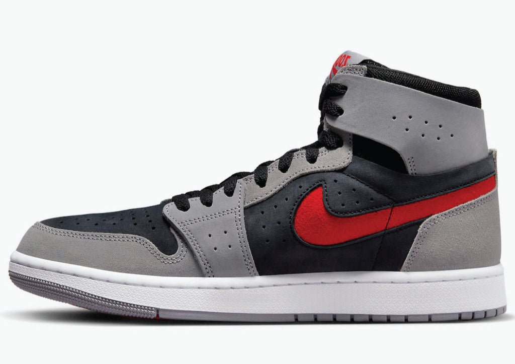 Air Jordan 1 High Zoom Air CMFT 2 Black Fire Red Cement