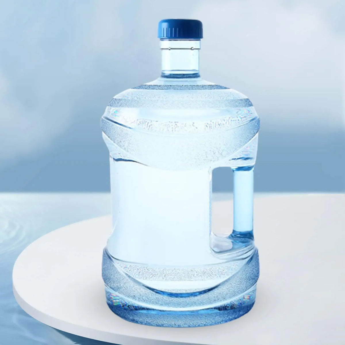 PC Water Dispenser Bottle with Handle – Reusable Large Capacity Water Barrel 5L and 7.5L