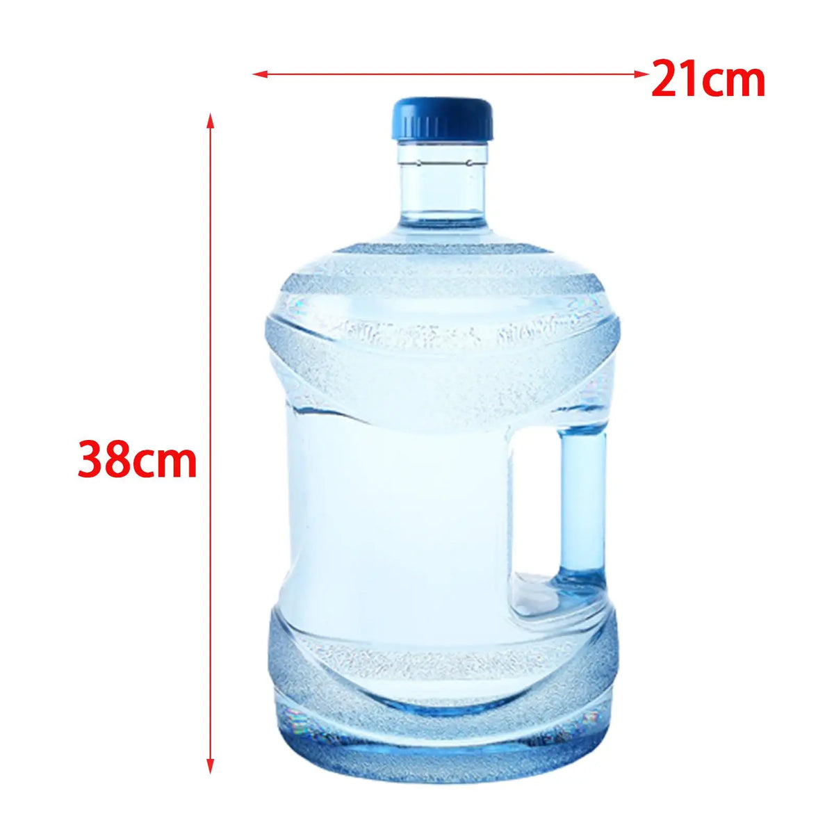 PC Water Dispenser Bottle with Handle – Reusable Large Capacity Water Barrel 5L and 7.5L