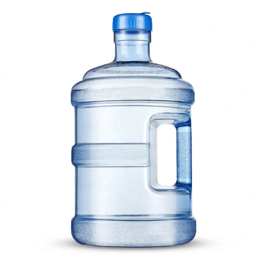 PC Water Dispenser Bottle with Handle – Thickened Polycarbonate, Home and Office Use