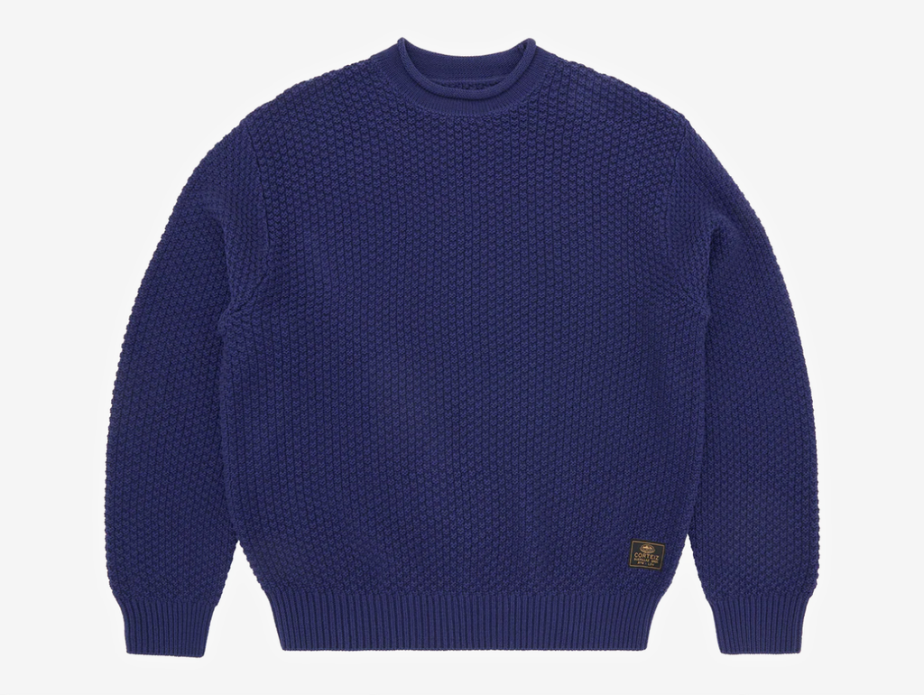 Corteiz Guerillaz Knit Sweater Navy