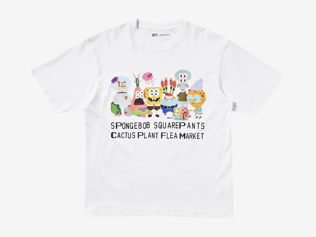 CPFM x Uniqlo Spongebob Squarepants UT Graphic II T-Shirt White